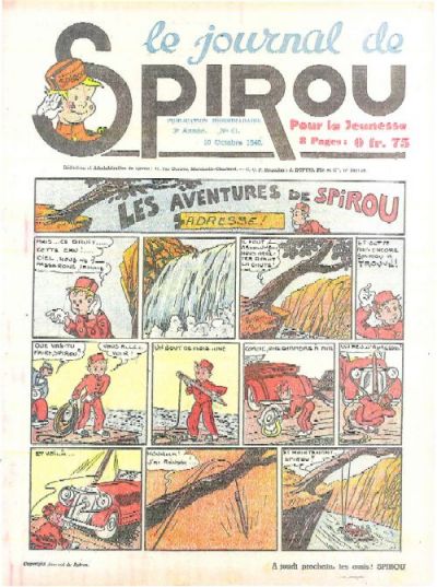 Cover for Le Journal de Spirou (Dupuis, 1938 series) #41/1940