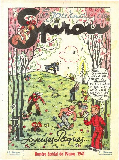 Cover for Le Journal de Spirou (Dupuis, 1938 series) #15/1941