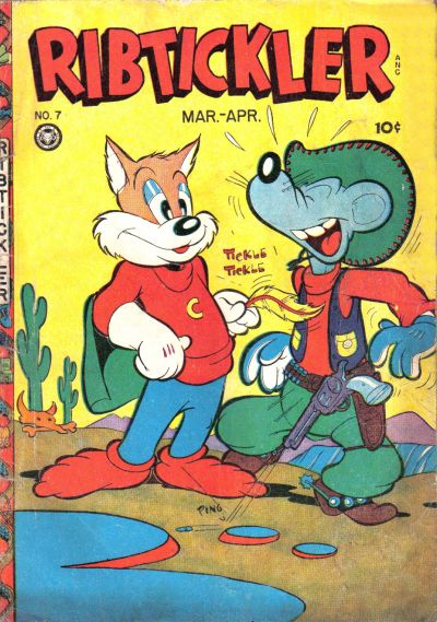 Cover for Ribtickler (Fox, 1945 series) #7