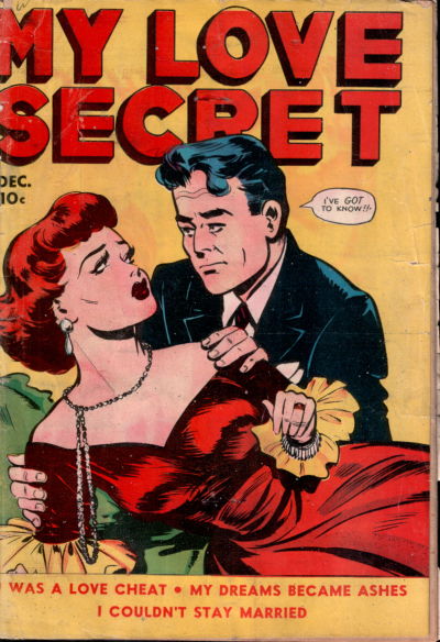 Cover for My Love Secret (Fox, 1949 series) #27