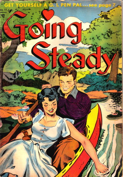 Cover for Going Steady (St. John, 1954 series) #11