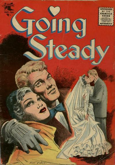 Cover for Going Steady (St. John, 1954 series) #14