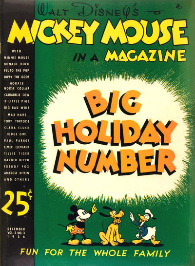 Cover for Mickey Mouse Magazine (Western, 1935 series) #v2#3 [15]