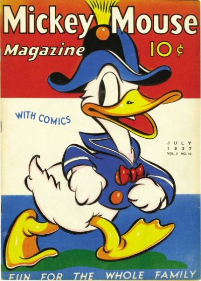 Cover for Mickey Mouse Magazine (Western, 1935 series) #v2#10 [22]
