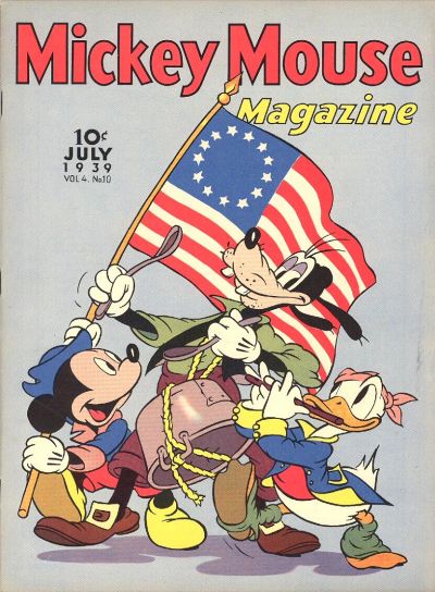 Cover for Mickey Mouse Magazine (Western, 1935 series) #v4#10 [46]