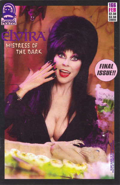 Cover for Elvira, Mistress of the Dark (Claypool Comics, 1993 series) #166