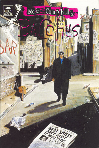 Cover for Eddie Campbell's Bacchus (Eddie Campbell Comics, 1995 series) #4