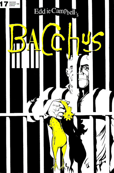 Cover for Eddie Campbell's Bacchus (Eddie Campbell Comics, 1995 series) #17