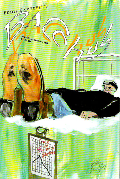 Cover for Eddie Campbell's Bacchus (Eddie Campbell Comics, 1995 series) #40