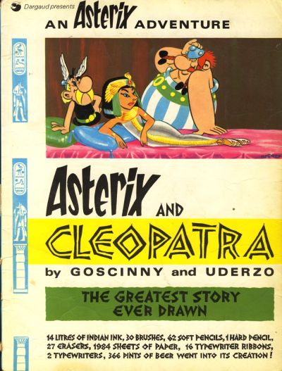 Cover for Asterix (Hodder & Stoughton, 1969 series) #4 - Asterix and Cleopatra