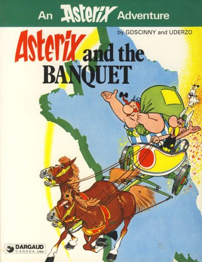Cover for Asterix (Hodder & Stoughton, 1969 series) #23 - Asterix and the Banquet