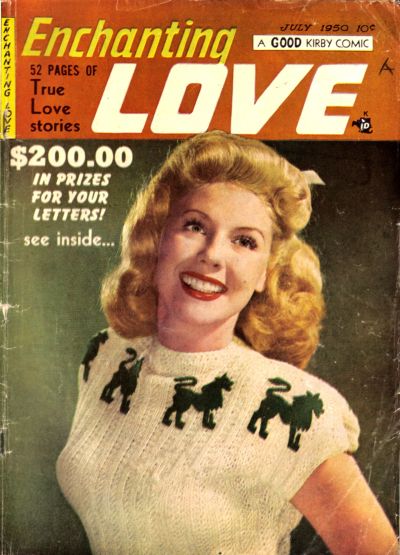 Cover for Enchanting Love (Kirby Publishing Co., 1949 series) #6