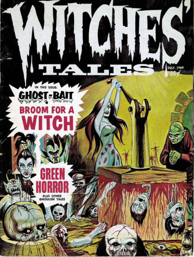 Cover for Witches Tales (Eerie Publications, 1969 series) #v1#7
