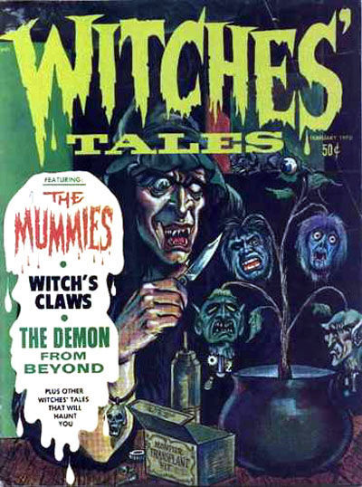 Cover for Witches Tales (Eerie Publications, 1969 series) #v2#1