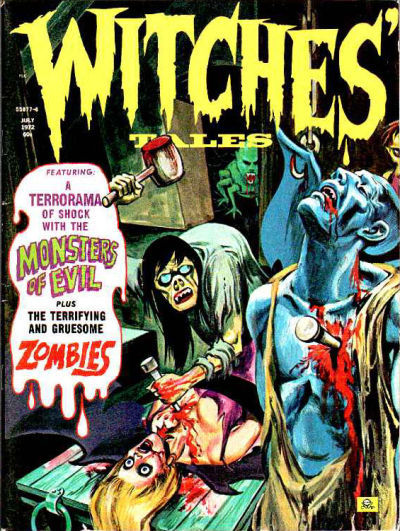 Cover for Witches Tales (Eerie Publications, 1969 series) #v4#4