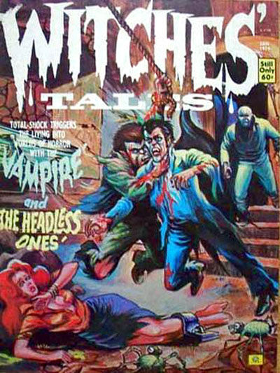 Cover for Witches Tales (Eerie Publications, 1969 series) #v6#1