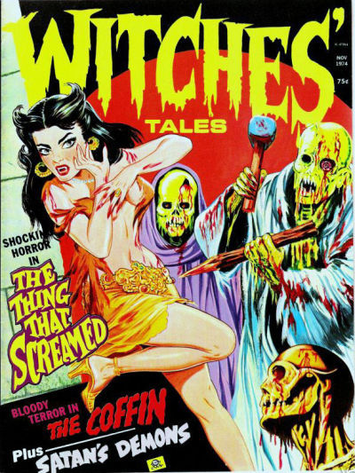Cover for Witches Tales (Eerie Publications, 1969 series) #v6#6