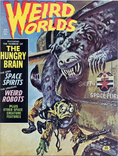 Cover for Weird Worlds (Eerie Publications, 1970 series) #v2#1
