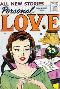 Cover for Personal Love (Prize, 1957 series) #v1#6