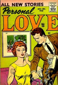 Cover for Personal Love (Prize, 1957 series) #v2#2