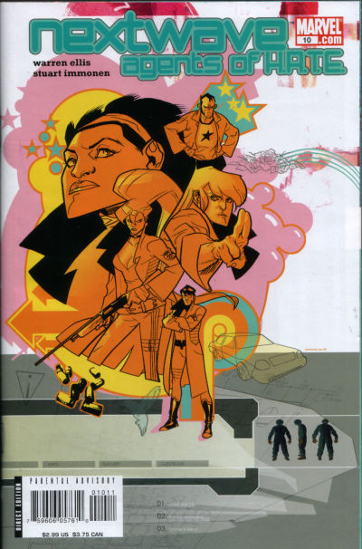Cover for Nextwave: Agents of H.A.T.E. (Marvel, 2006 series) #10