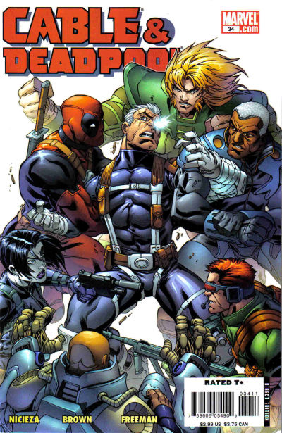 Cover for Cable & Deadpool (Marvel, 2006 series) #34