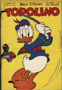 Cover Thumbnail for Topolino (Mondadori, 1949 series) #45