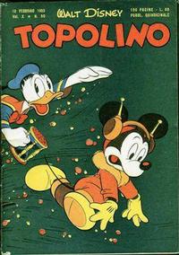 Cover Thumbnail for Topolino (Mondadori, 1949 series) #60