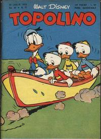 Cover Thumbnail for Topolino (Mondadori, 1949 series) #71