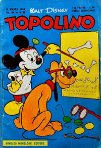 Cover Thumbnail for Topolino (Mondadori, 1949 series) #86