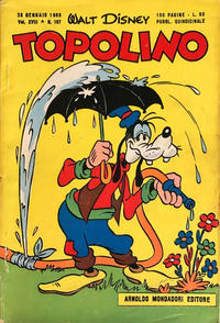 Cover Thumbnail for Topolino (Mondadori, 1949 series) #107