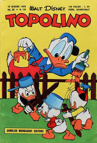 Cover Thumbnail for Topolino (Mondadori, 1949 series) #116