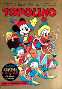 Cover Thumbnail for Topolino (Mondadori, 1949 series) #129