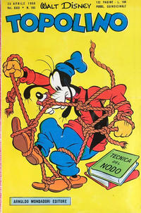 Cover Thumbnail for Topolino (Mondadori, 1949 series) #185