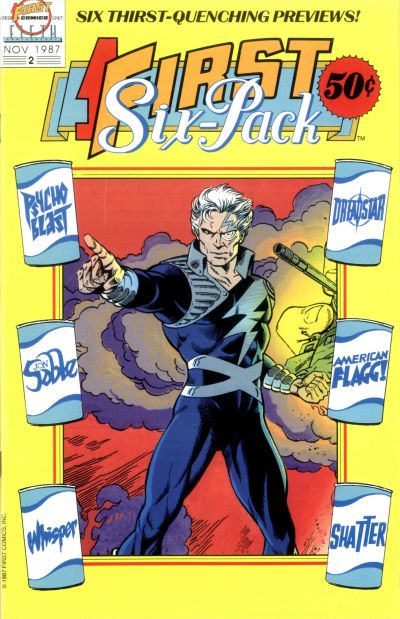Cover for First Six Pack (First, 1987 series) #2