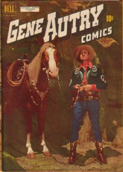 Cover for Gene Autry Comics (Wilson Publishing, 1948 ? series) #44