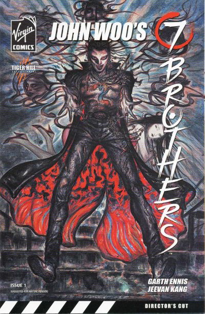 Cover for 7 Brothers (Virgin, 2006 series) #1 [Yoshitaka Amano Cover]
