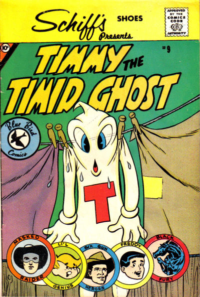Cover for Timmy the Timid Ghost (Charlton, 1959 series) #9
