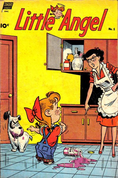 Cover for Little Angel (Pines, 1954 series) #5