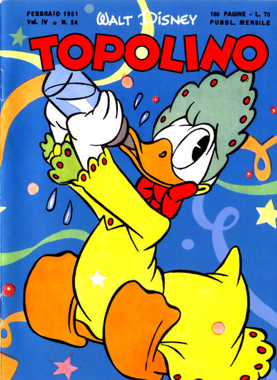 Cover for Topolino (Mondadori, 1949 series) #24