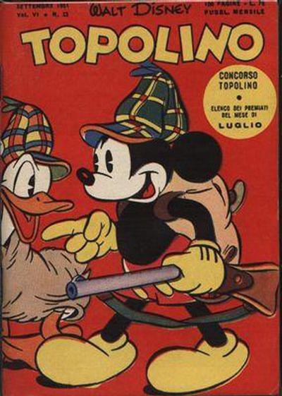 Cover for Topolino (Mondadori, 1949 series) #33