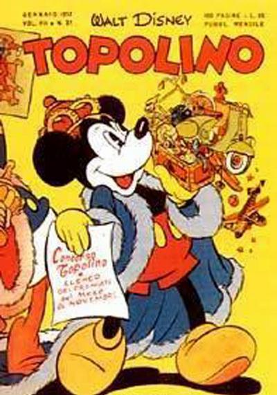 Cover for Topolino (Mondadori, 1949 series) #37