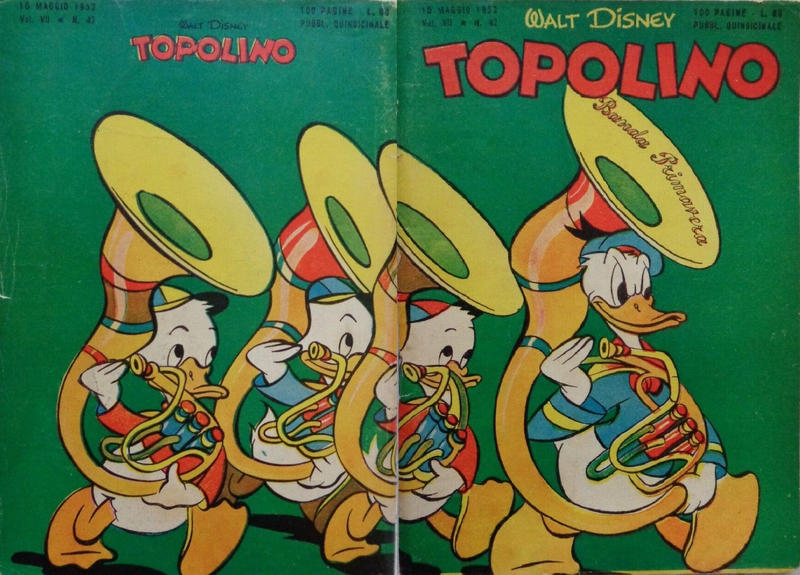 Cover for Topolino (Mondadori, 1949 series) #42