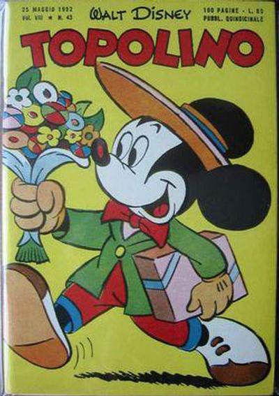 Cover for Topolino (Mondadori, 1949 series) #43