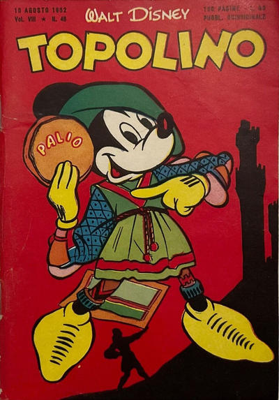 Cover for Topolino (Mondadori, 1949 series) #48