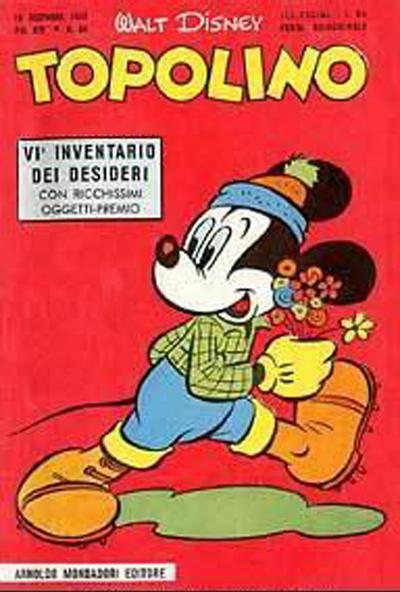 Cover for Topolino (Mondadori, 1949 series) #80