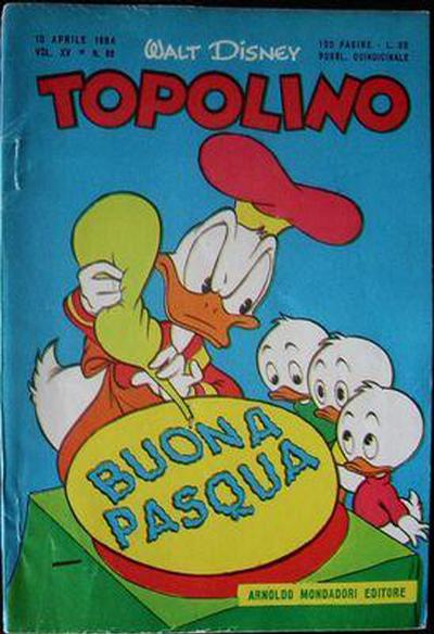 Cover for Topolino (Mondadori, 1949 series) #88