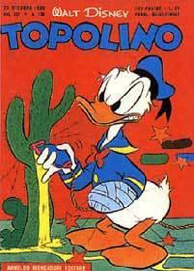 Cover for Topolino (Mondadori, 1949 series) #125