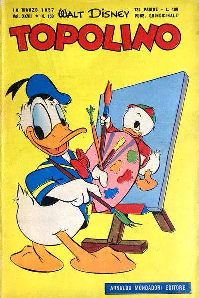 Cover for Topolino (Mondadori, 1949 series) #158