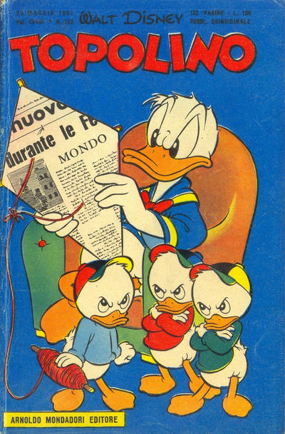 Cover for Topolino (Mondadori, 1949 series) #163